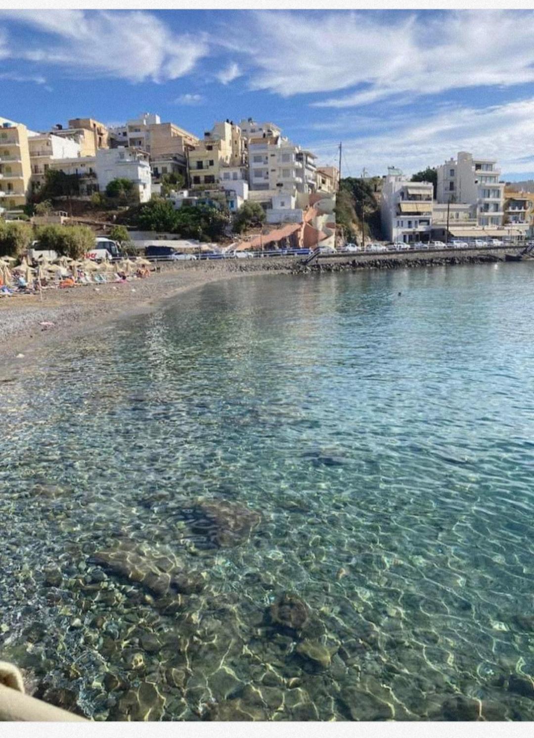 Beachfront Salty Sea Luxury Suite 2 Ajos Nikolaos Zewnętrze zdjęcie